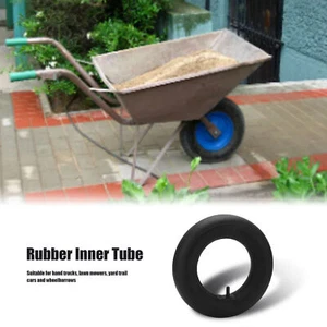 3.50/4.00‑6 Inner Tube with Straight Valve for Hand Trucks Lawn Mowers Yard Car - Picture 1 of 12