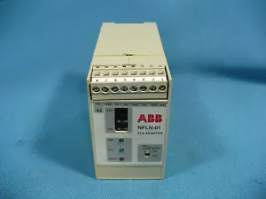 ABB NFLN-01 FLN Modulo Adattatore 24V 3W Din-Rail per Unità VFD - Foto 1 di 4