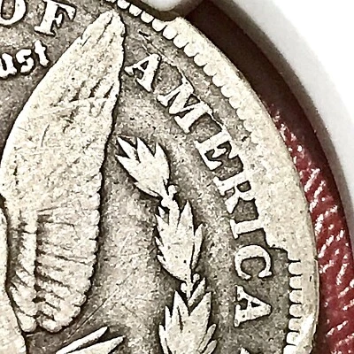 REVERSE CUD ERROR 1890-O MORGAN DOLLAR NGC VG-8 VAM-4C DIE BREAK - Image 1 of 4