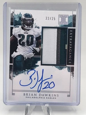 2018 Impeccable Extravagance Brian Dawkins RPA 22/25 Eagles  - Image 1 of 2