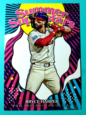2025 TOPPS BASEBALL  *** Bryce Harper: Summer Superstars ***  #SS-31 - Image 1 of 2