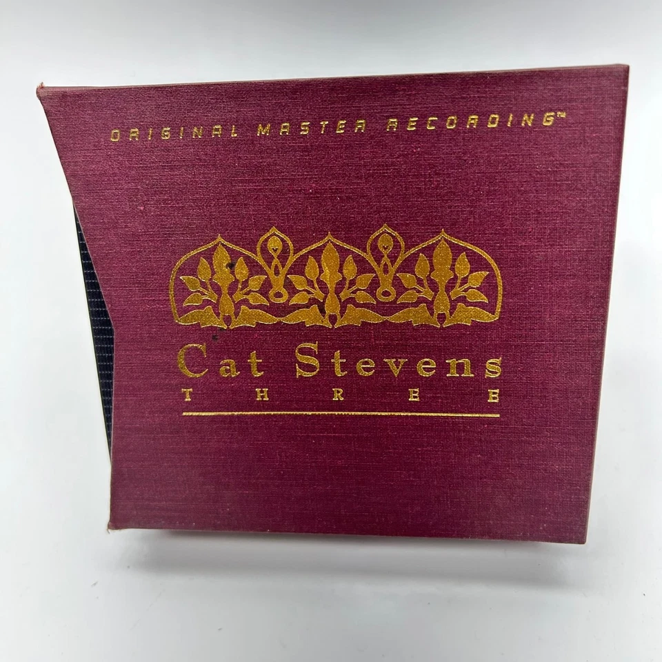 Cat Stevens Three 3 CD Box Set MFSL 1984 Original Master Recording Rock - Image 1 of 2