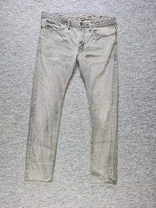 Diesel Shioner Jeans Men's W33 L32 Slim Skinny Faded Gray Denim Stretch 0886A - Picture 1 of 16