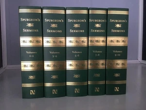 SPURGEON'S SERMONS 5 VOLUME SET HARDCOVER HENDRICKSON PUB 2016 - Imagen 1 de 1
