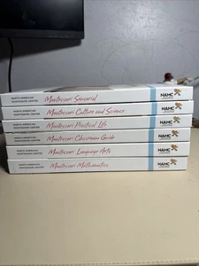 NAMC Frühe Kindheit Montessori Lehrplan Alter 3-6 (6 Bücher Set) - Bild 1 von 11