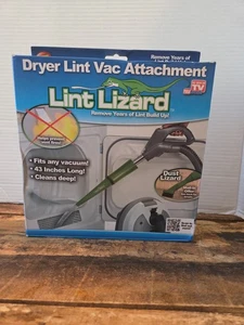 Fussel Eidechse Trockner Fusselsauger Aufsatz passt jedem Staubsauger, 43" lang - neu versiegelt  - Bild 1 von 6