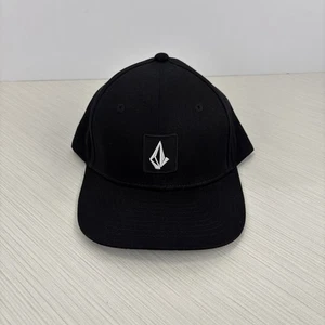 Volcom V Square Snapback Hat Cap Black Adult One Size NWT - Picture 1 of 6