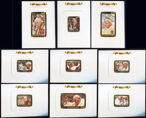 LY084 2018 PAPA JUAN PABLO II ¡GRANDES HUMANISTAS! CARTÓN 9BL MNH - Imagen 1 de 1