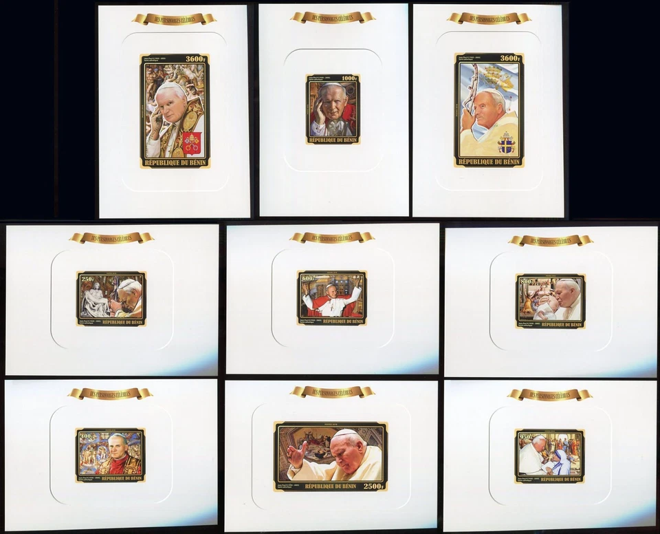 LY084 2018 PAPA JUAN PABLO II ¡GRANDES HUMANISTAS! CARTÓN 9BL MNH Foto 1 de 1