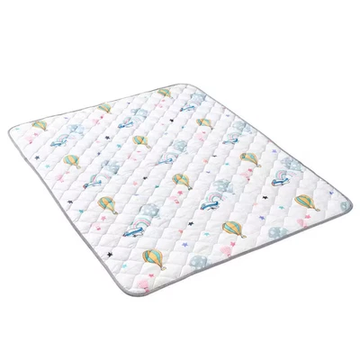 White 2 Ft. X 2 Ft. Baby Play Mat, 59 X 79 In. Baby Crawling Mat, Non-Slip 1-Pie - Image 1 of 4