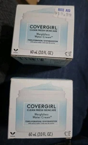 2x Crema de agua sin peso Covergirl Clean Fresh Skincare 2oz - Imagen 1 de 2