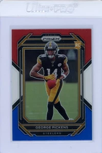 2022 Prizm - GEORGE PICKENS - Red White Blue Prizm RC #329 COWBOYS - Picture 1 of 3