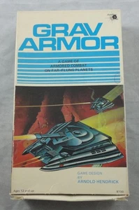 Grav Armor: Game of Armored Combat of Far-Flung Planets Microgame *Complete* - Picture 1 of 5