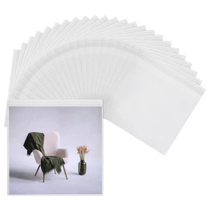 1000 Pack - 4 x 4 Inch Clear Resealable Cello Bags Plastic Poly Bag - Picture 1 of 7