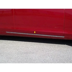 2p Luxury FX Chrome 1 1/4' Accent Rocker Molding Trim fit for 14-19 Cadillac CTS - Picture 1 of 4