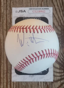 Wes Moore Signed OMLB Baseball w/ JSA COA #CG18942 Maryland Governor - Picture 1 of 2