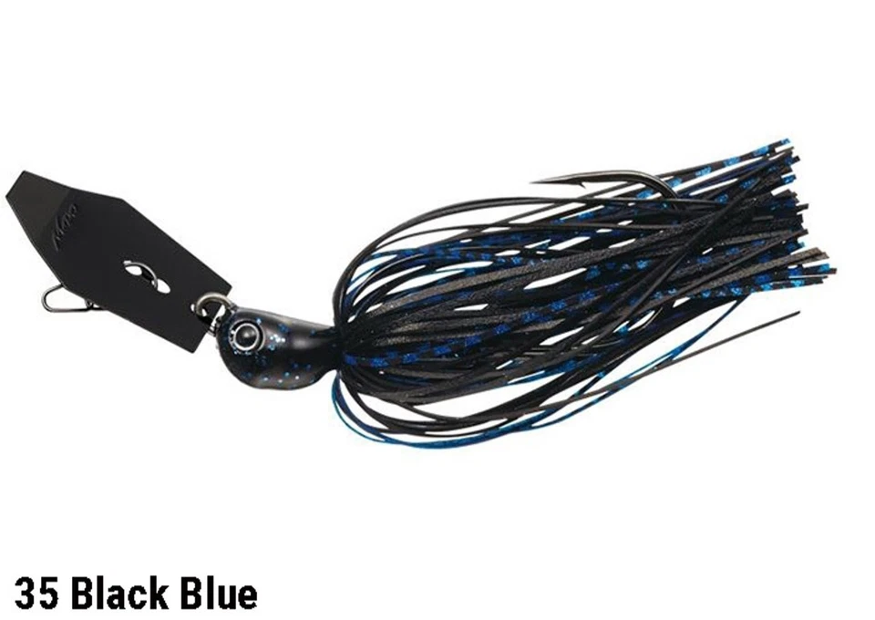 Z-Man JackHammer Chatterbait- 3/8 oz Black/Blue  - Image 1 of 2