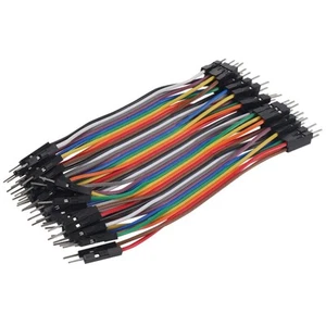 40 x 10 cm tablero enchufe macho a macho cables cables X7A61762 - Imagen 1 de 8