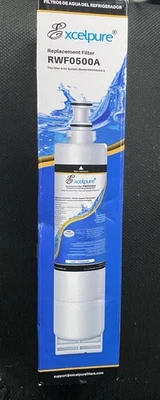 Xcelpure RWF0500A Refrigerator Water Filter NSF 42 Certified | Filter 5 - Image 1 of 3
