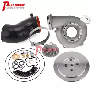 T51R MOD COVER DIY Cast Upgrade Kit 99.5-03 Ford 7.3L Powerstroke GTP38 Turbo - Picture 1 of 12