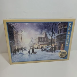 Cobble Hill Winter Evening 500 Piece Jigsaw Puzzle 2010-BRAND NEW SEALED-24"x18" - Picture 1 of 10