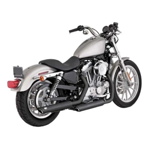 Vance & Hines Twin Slash slip-on neri, per Harley-Davidson Sportster 04-13 - Foto 1 di 1