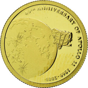 [#730704] Münze, Cookinseln, Elizabeth II, Mission Apollo XI, 10 Dollars, 2009, 