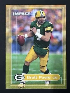 2000 Fleer Impact Football Brett Favre Packers Base Card 40 - Picture 1 of 2
