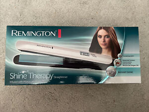 Remington Women Ceramic Hair Straightener Morrocan Oil Shine Therapy.
