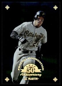 1998 Leaf Fractal Foundations Al Martin 3595/3999 Pittsburgh Pirates #201