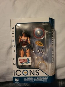 DC Comics Icons Wonder Woman The Amazon Virus 6" Action Figure New Sealed - Picture 1 of 8