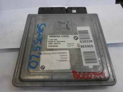 ORDENADOR MOTOR BMW 325i 2004 2005 2006 2007 2008 7561684 ECM PCM ECU OEM Foto 1 de 4