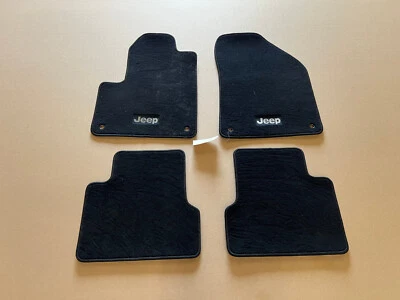 14-15 JEEP CHEROKEE FRONT & REAR FLOOR MAT CARPET COVER MAT SET, OEM LOT3444 — 第 1/4 张图片