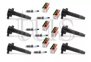 Set of 6 Ignition Coil DG520 + 6 Spark Plug SP411 fits 2009 Lincoln MKS V6 3.7L - Picture 1 of 3