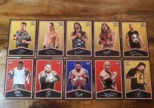 10 Card Lot. 2013 Topps Dog Tags WWE Signature Series #21-30 - Picture 1 of 8
