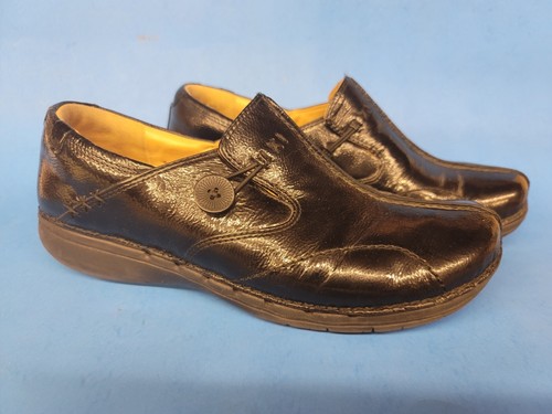 Scarpe mocassino Clarks Collection Artisan donna taglia 10 M nero pelle slip on