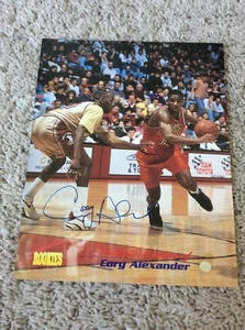 Signature Rookies 8x10 handsigniertes Foto von Cory Alexander - Bild 1 von 3