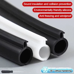 O-Shaped Sealing Strip Rubber Window Soundproofing New Doors Insulation Tape - Picture 1 of 18