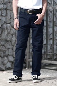 Simple&Raw Union Canvas Chino Pants Straight-Leg - Picture 1 of 8