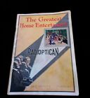 Radioptican Postcard Projector Catalog H.C. White Company 1910-18 23 Pages VG-