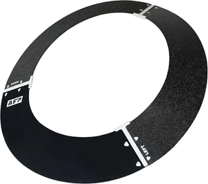 Full-Brim Tinted Smoke Polyurethane Plastic Sun Shield Hard Hat Visor | Standard - Picture 1 of 12