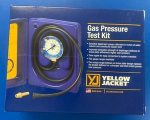 YELLOW JACKET 0-35"W.C. GAS PRESSURE TEST KIT 78060 - Picture 1 of 6