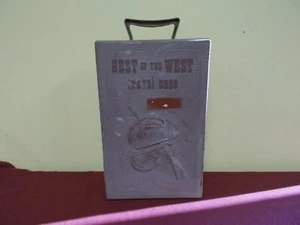 VINTAGE JOHNNY WEST BEST OF THE WEST REISEKOFFER COWBOY WESTERN SPIELZEUG ACTIONFIGUR - Bild 1 von 12