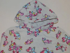 Infant Toddler Girls 12 Month 2T Pullover Hoodie Jacket Butterflies - Picture 1 of 5