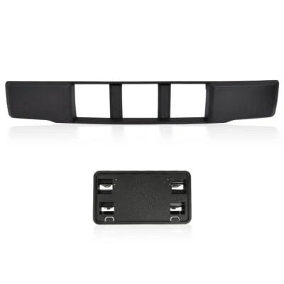 Fit For 15-17 Ford F-150 F150 Front Bumper Lower Grille Trim & License Bracket - Image 1 of 4