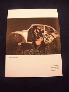 Libro de mesa de café Guns N Roses GnR página de fotos Slash Volkswagen - Imagen 1 de 1