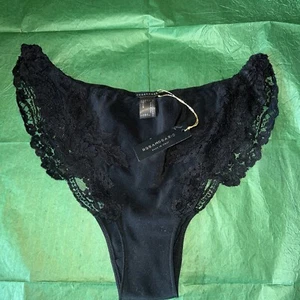 Rosa Mosario Panties, Made In Italy, Black, Size 12 - Picture 1 of 6