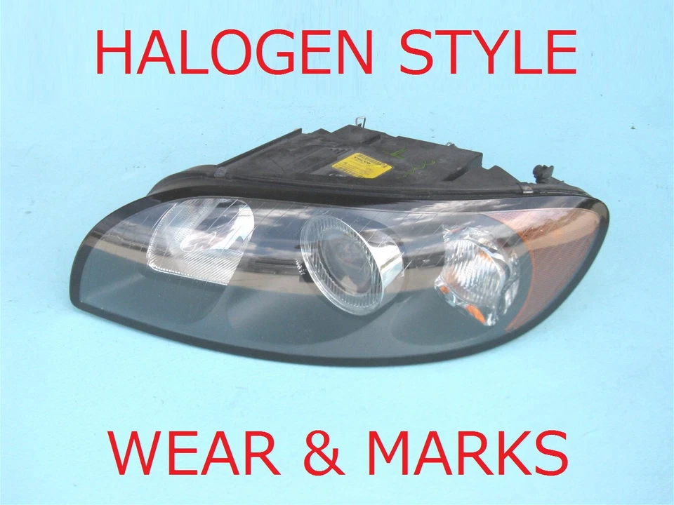 06 07 08 09 10 VOLVO C70 LEFT DRIVER HALOGEN HEADLIGHT LIGHT LAMP USED OEM LH #4 - Image 1 of 4