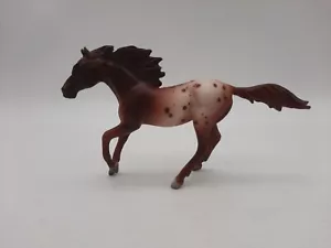 Breyer Reeves Stablemates 97244 Chestnut Appaloosa Bay Blanket Running Mare #2 - Picture 1 of 13
