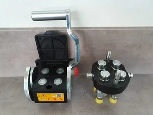 Faster Multikuppler P508S Schnellkuppler Hydraulik 4 Fach 70l/min - Bild 1 von 22